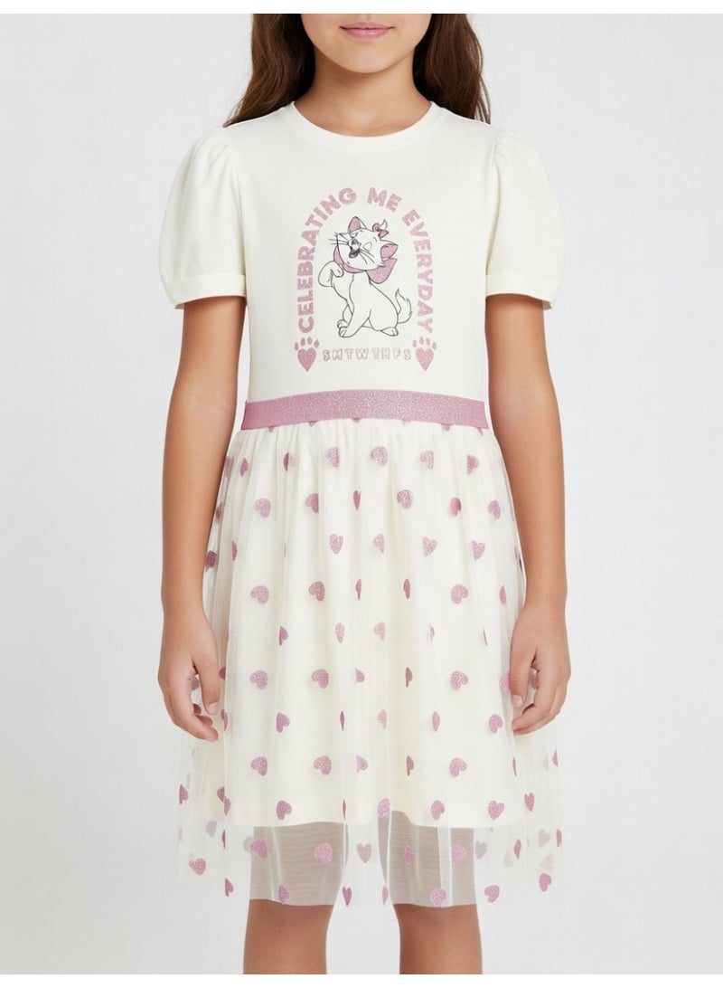 Disney Marie the Cat | Tulle Dress | Cream - Image 4